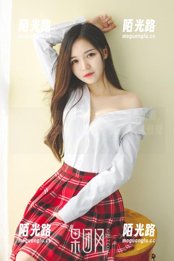 GIRLT果团网 - 何梦兮Stacy的体操服，果真是完美的穿搭，值得一看更值得慢慢品味的套图