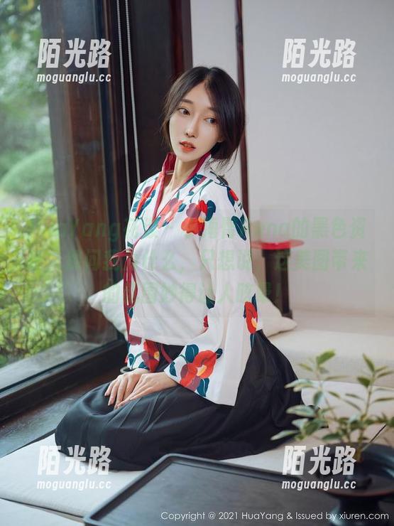 HuaYang花漾 - 小海臀Rena的黑色资源，别问我为什么，只想说，这美图带来的氛围妙得让人眩晕！