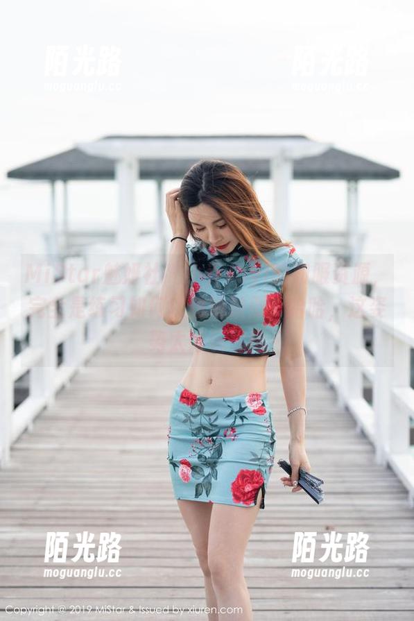 MiStar魅妍社 - 小乔Joyi的和服资源，完全是练习如何优雅地跌倒，哈哈，这姿势太好玩了！