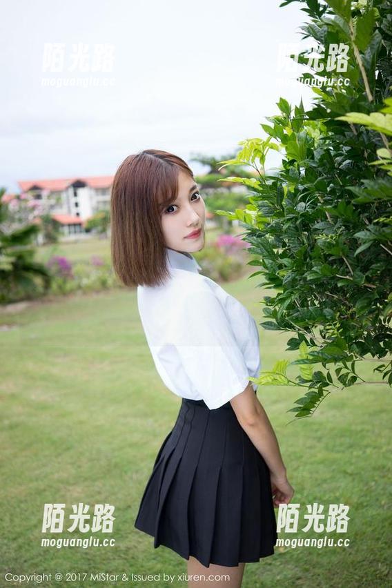 MiStar魅妍社 - 一次看够绯月樱-Cherry连衣裙的美图，下载的理由可以是省钱哦！