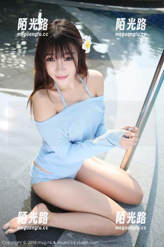 MyGirl美媛馆 - 一瞥成痴，原图中的刘娅希“少女”真的有种惹人怜爱的调调，纯纯的小心机。