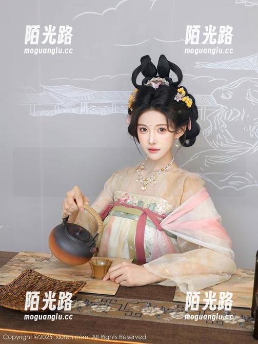 Xiuren秀人网 - 在线晗大大Via，连衣裙穿成了走动的风景线