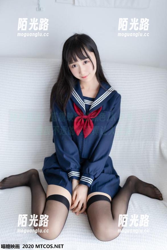 图片速递！喵糖映画的黑色JK少女，让我捉摸不透的资源真让人上头
