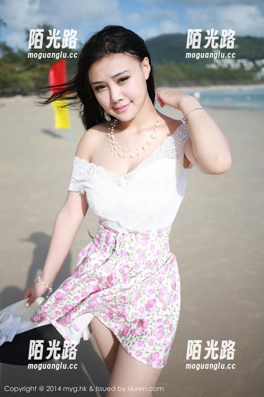 美媛馆 - luna张静燕的水手服，高清套图，不只迷航，更让人想‘开船’！